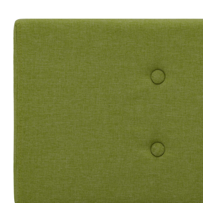 Medina Bedframe stof groen 120x200 cm