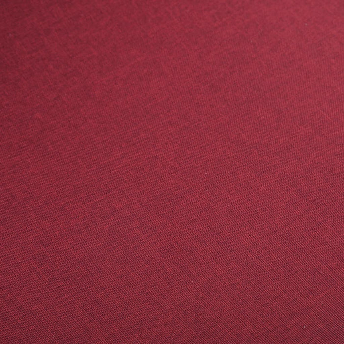 Medina Eetkamerstoelen 6 st stof en massief eikenhout rood