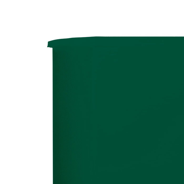 Medina Windscherm 6-panelen 800x160 cm stof groen