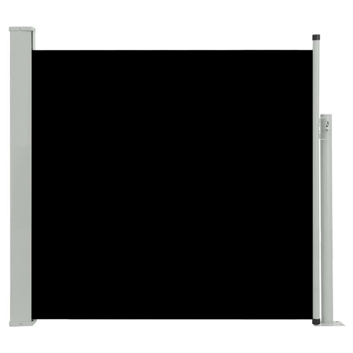Medina Tuinscherm uittrekbaar 170x300 cm zwart