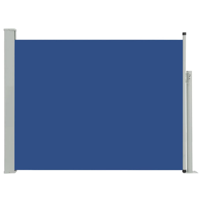 Medina Tuinscherm uittrekbaar 170x500 cm blauw