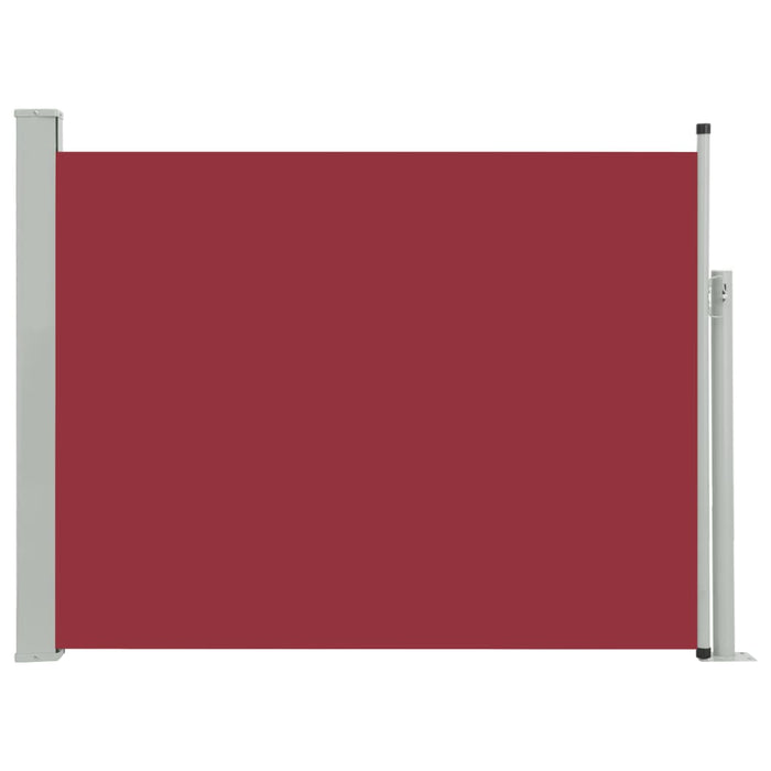 Medina Tuinscherm uittrekbaar 170x500 cm rood