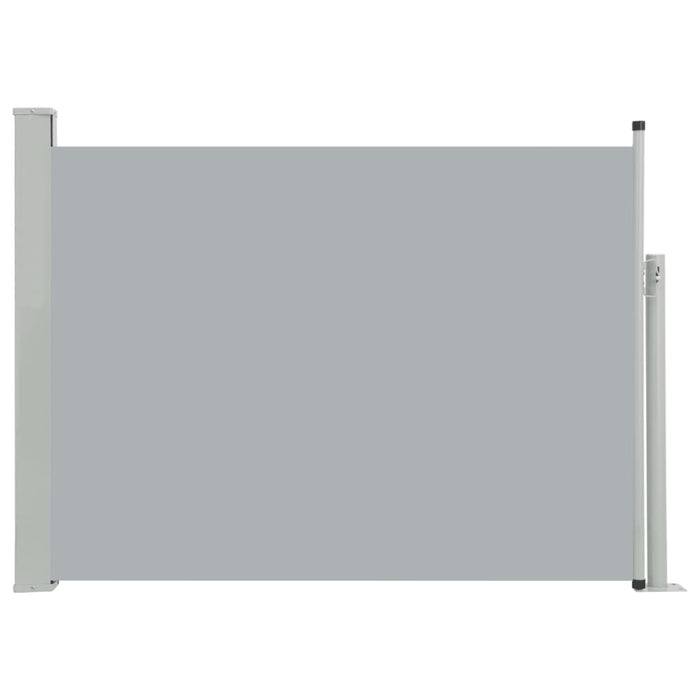 Medina Tuinscherm uittrekbaar 120x500 cm grijs