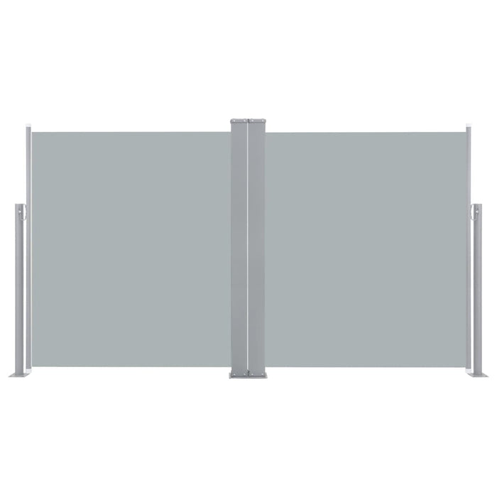 Medina Tuinscherm uittrekbaar dubbel 170x600 cm antraciet