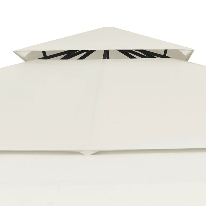 Medina Prieel met uitschuifbare daken 180 g/m² 3x3x2,75 m crème