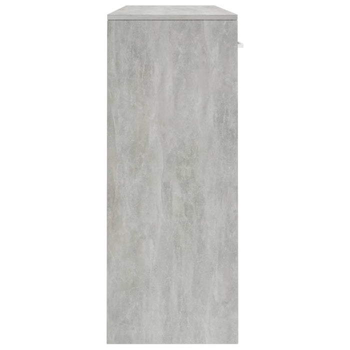 Medina Dressoir 110x34x75 cm spaanplaat betongrijs