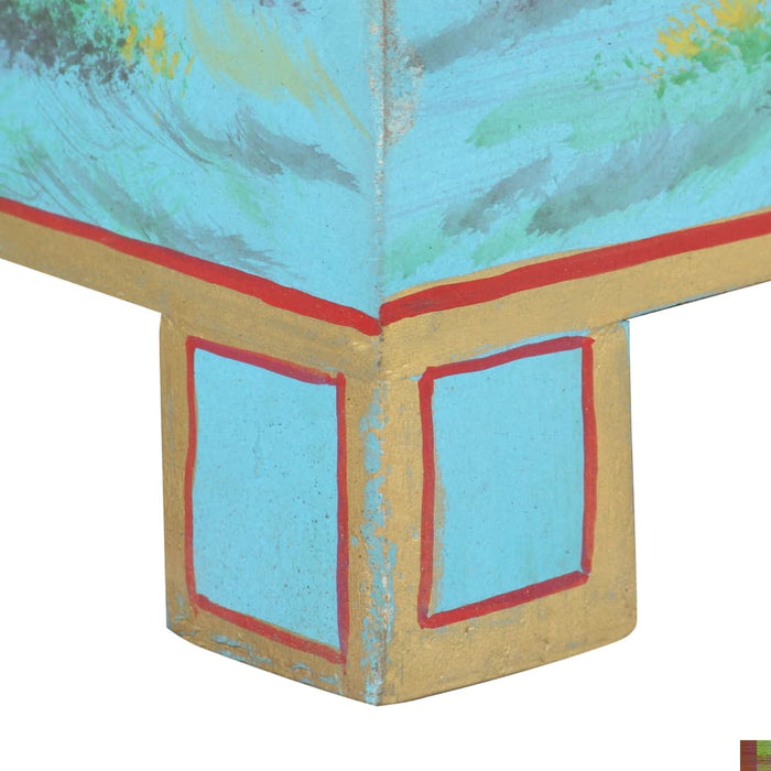 Medina Opbergbox handgeschilderd 80x40x40 cm massief mangohout