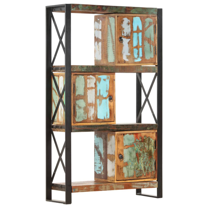 Medina Boekenkast 90x30x150 cm massief gerecycled hout