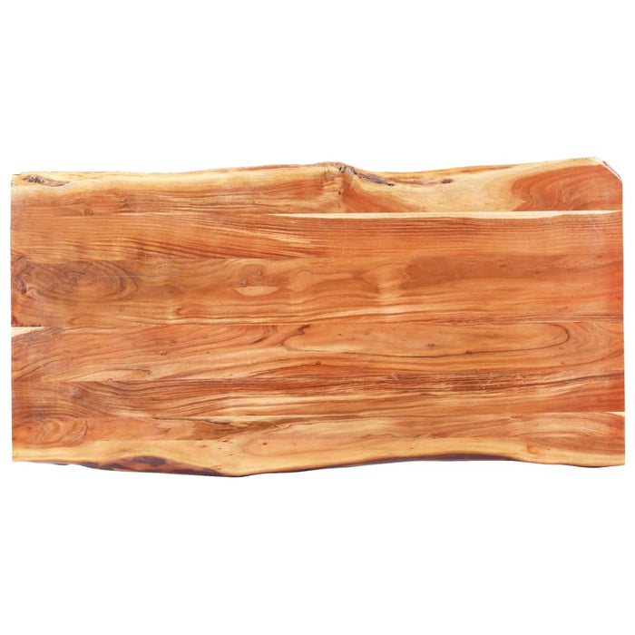 Medina Eetkamertafel met natuurlijke randen 3,8 cm 200 cm acaciahout