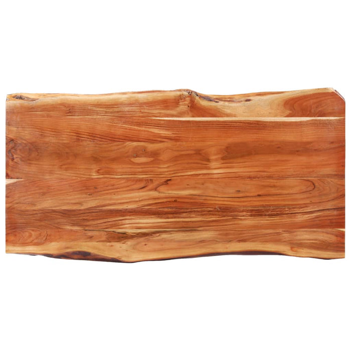 Medina Eetkamertafel met natuurlijke randen 6 cm 200 cm acaciahout