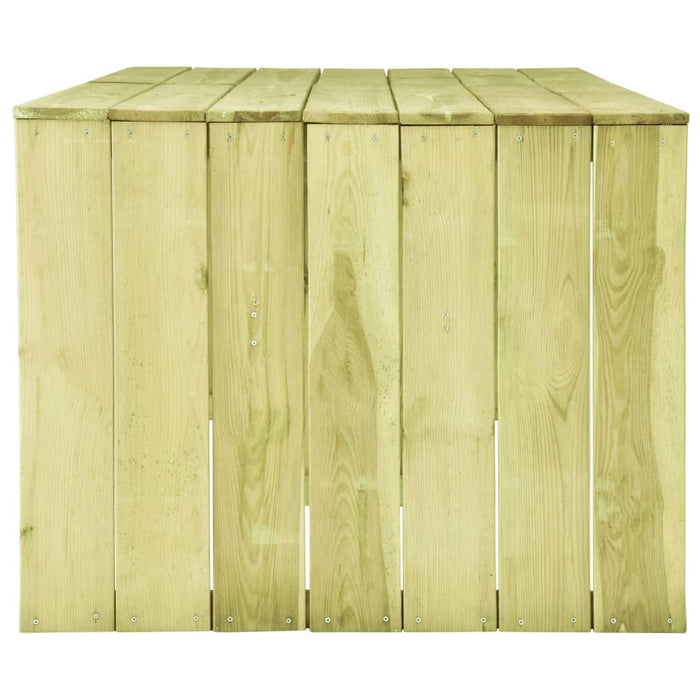 Medina Tuintafel 220x101,5x80 cm geïmpregneerd grenenhout