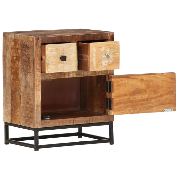 Medina Nachtkastje 40x30x50 cm massief gerecycled hout