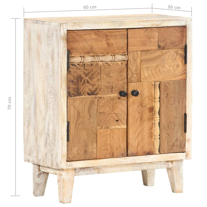 Medina Bijzetkast 60x30x70 cm massief gerecycled hout