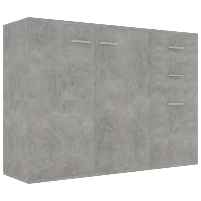 Medina Dressoir 105x30x75 cm spaanplaat betongrijs