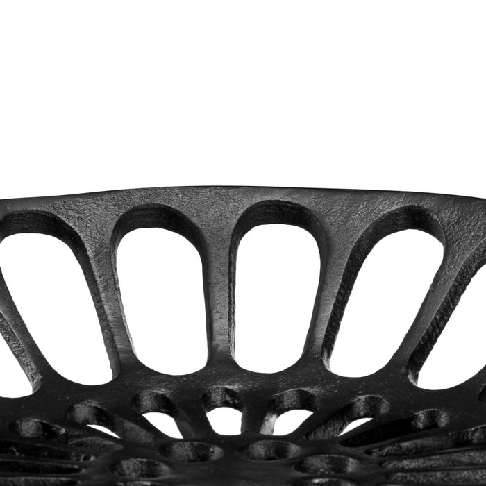 Medina Driezitsbank 155 cm gietijzer zwart