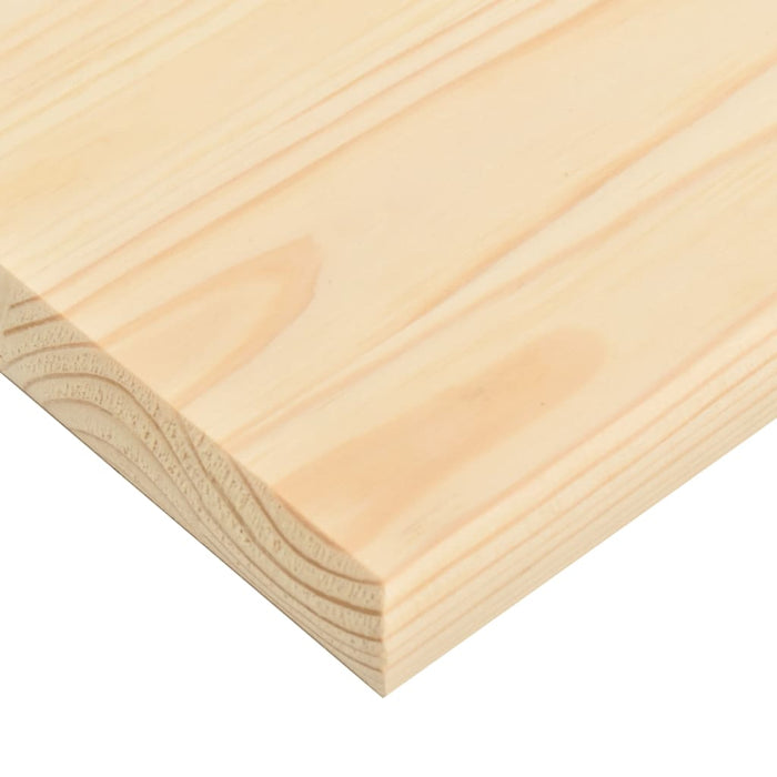 Medina Tafelblad rechthoekig 140x70x2,5 cm natuurlijk grenenhout