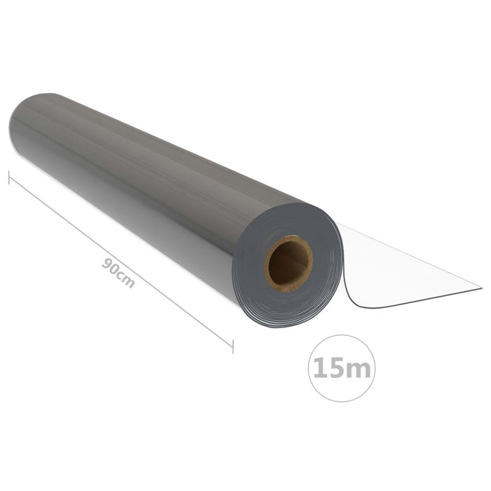 Medina Tafelbeschermerrol 0,9x15 m 2 mm PVC transparant
