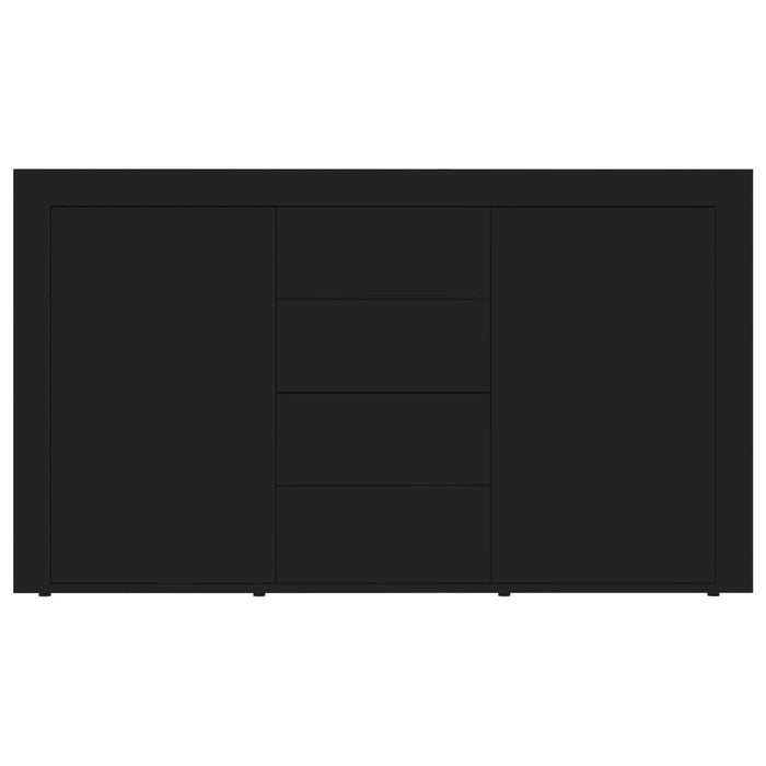 Medina Dressoir 120x36x69 cm spaanplaat zwart