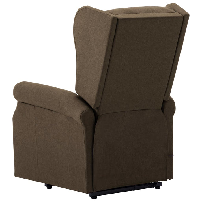 Medina Sta-op-stoel stof bruin