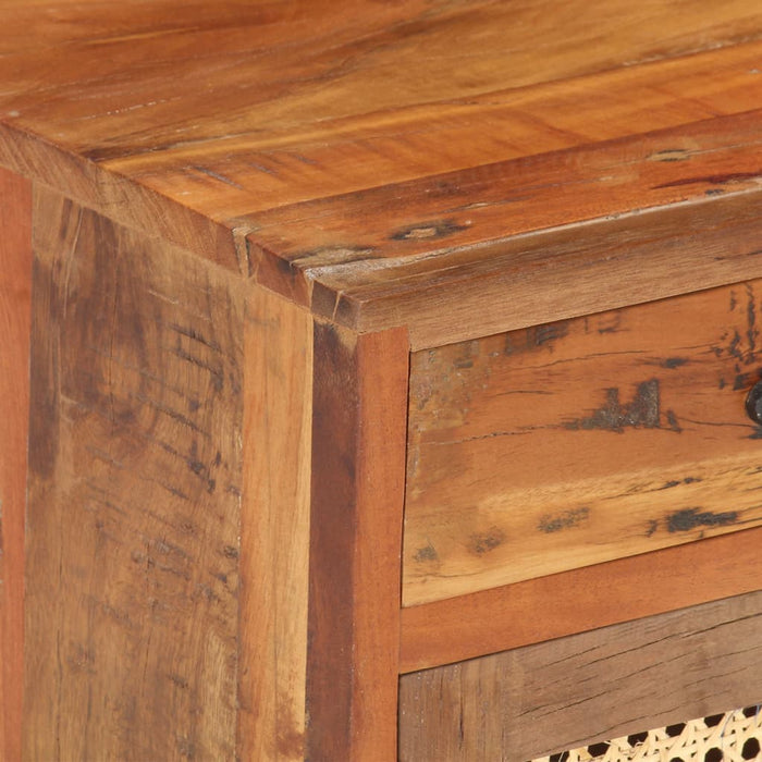 Medina Nachtkastje 40x30x50 cm massief gerecycled hout