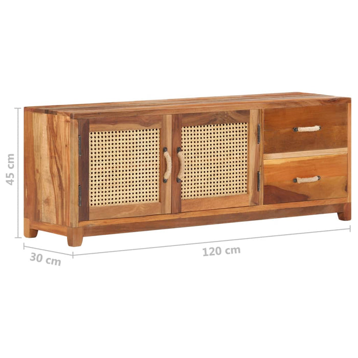 Medina Tv-meubel 120x30x45 cm massief gerecycled hout