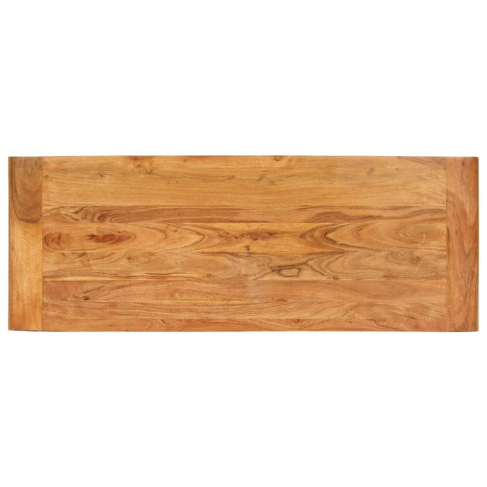 Medina Wandtafel 110x40x76 cm gerecycled hout met sheesham afwerking