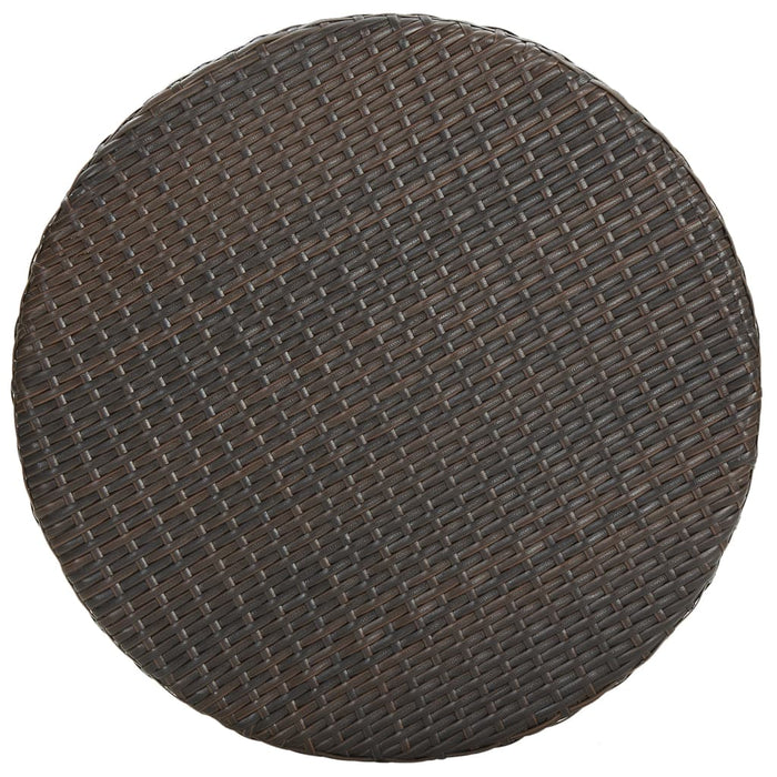 Medina Tuintafel 75,5x106 cm poly rattan bruin