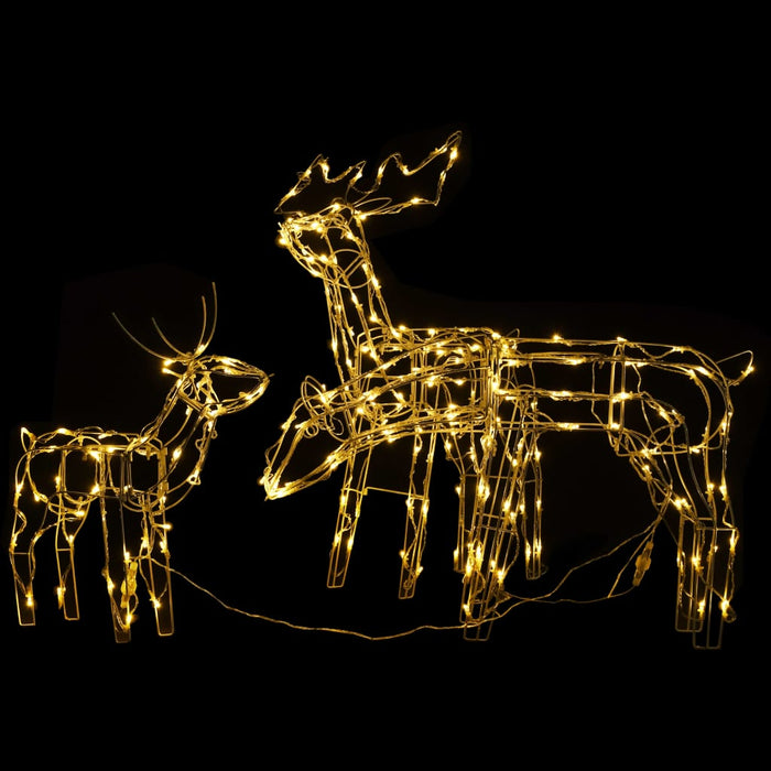 Medina 3-delige Kerstverlichting rendieren 229 LED's