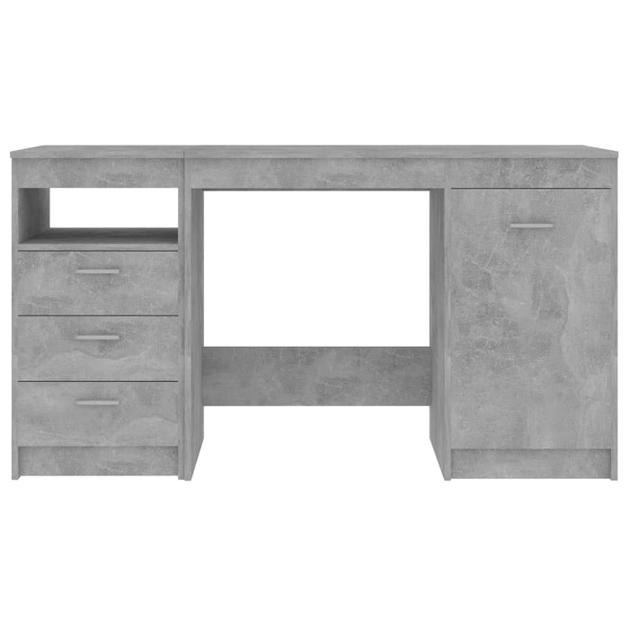 Medina Bureau 140x50x76 cm spaanplaat betongrijs