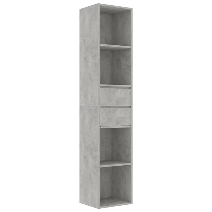Medina Boekenkast 36x30x171 cm spaanplaat betongrijs