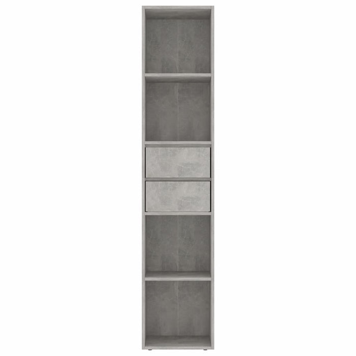 Medina Boekenkast 36x30x171 cm spaanplaat betongrijs