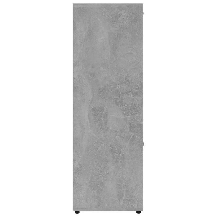 Medina Boekenkast 90x30x90 cm spaanplaat betongrijs