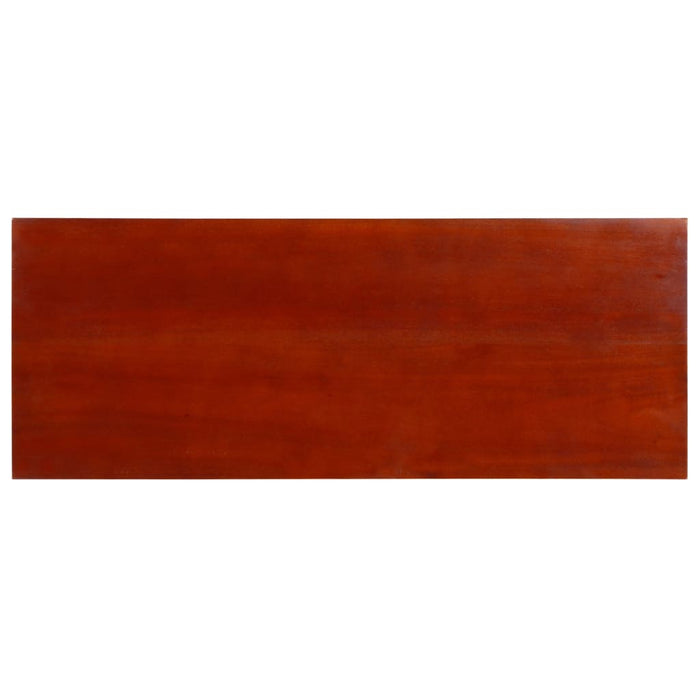 Medina Wandtafel 90x30x75 cm massief mahoniehout klassiek bruin