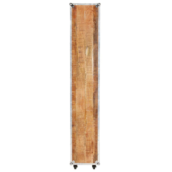Medina Boekenkast 56x28x163 cm massief ruw mangohout