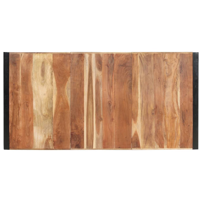 Medina Eettafel 200x100x75 cm massief hout met sheesham afwerking