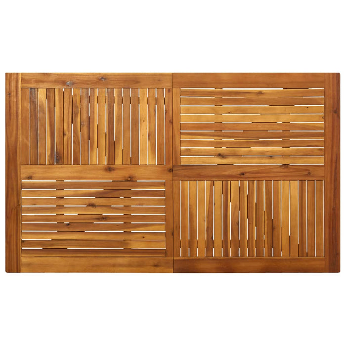 Medina Tuintafel 150x90x75 cm massief acaciahout