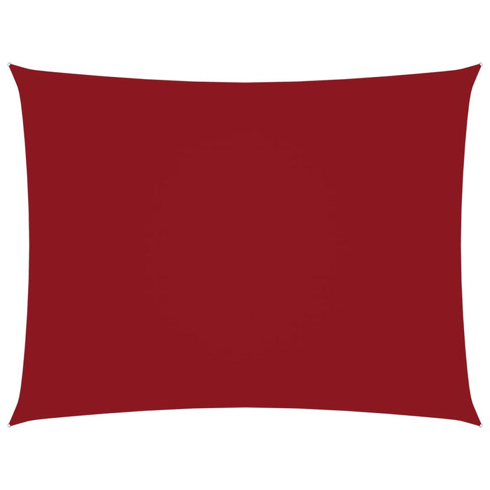 Medina Zonnescherm rechthoekig 6x7 m oxford stof rood