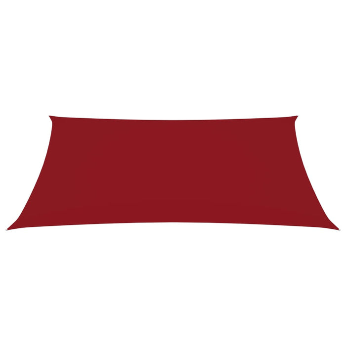 Medina Zonnescherm rechthoekig 6x7 m oxford stof rood
