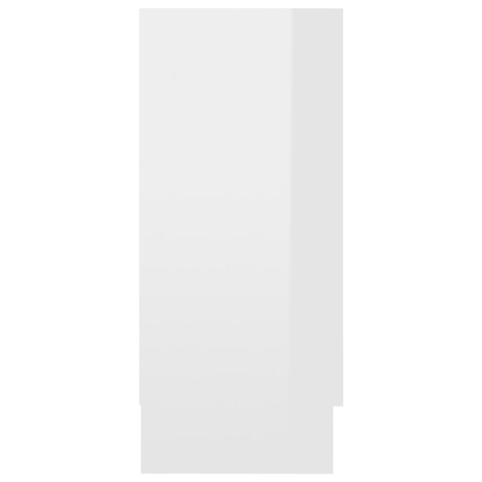 Medina Dressoir 120x30,5x70 cm spaanplaat hoogglans wit