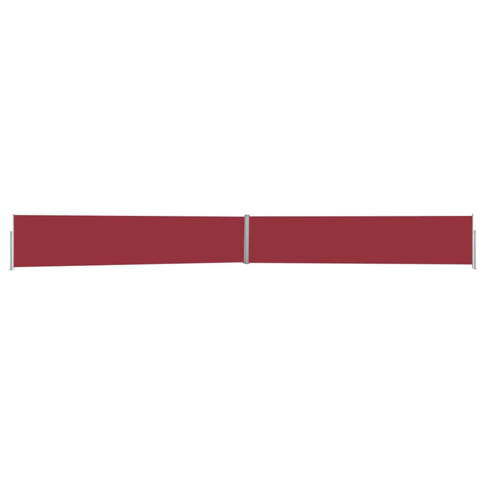 Medina Tuinscherm uittrekbaar 140x1200 cm rood