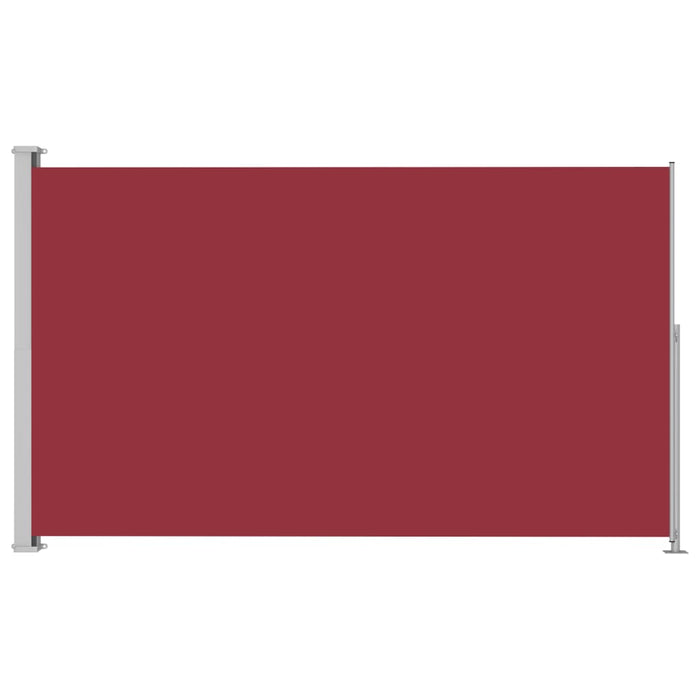Medina Tuinscherm uittrekbaar 180x300 cm rood