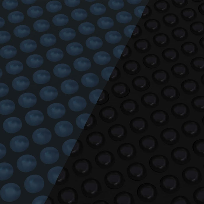 Medina Zwembadfolie solar drijvend 600x400 cm PE zwart en blauw