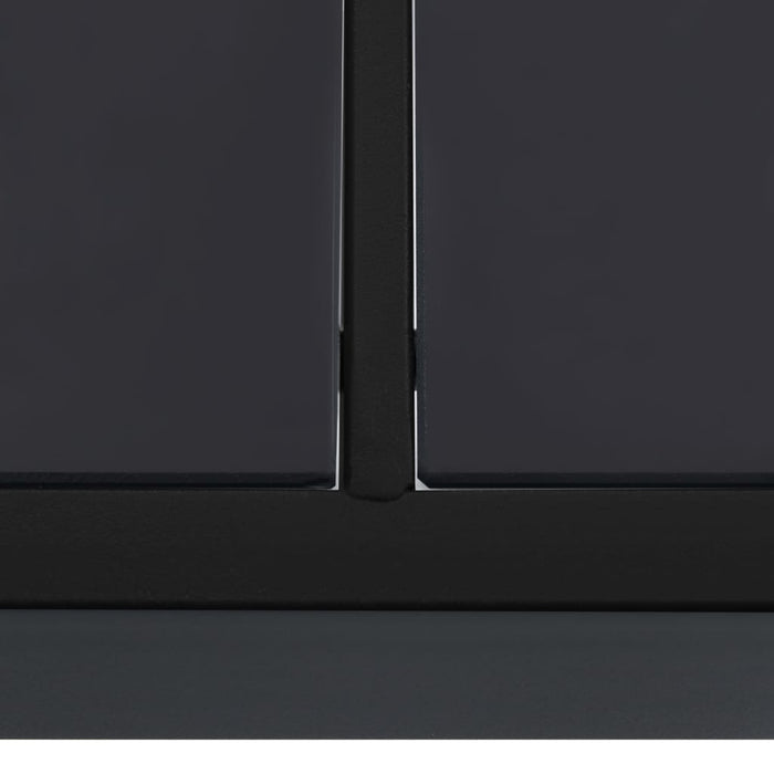 Medina Tuintafel 190x90x74 cm staal zwart