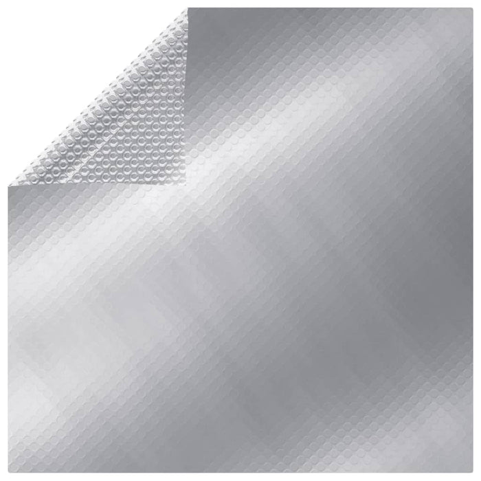 Medina Zwembadhoes 975x488 cm PE zilverkleurig