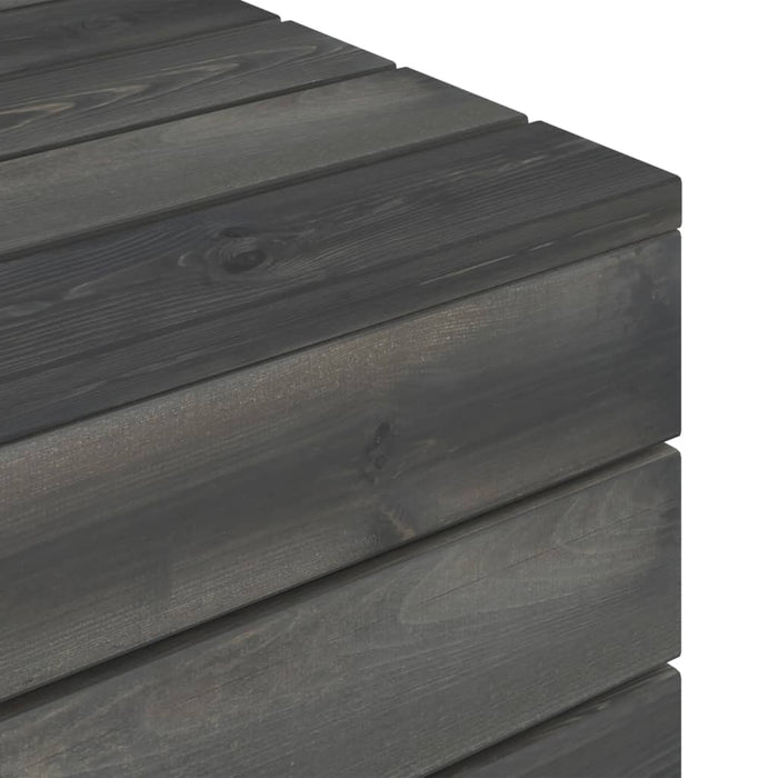 Medina 5-delige Loungeset met kussens pallet massief grenenhout