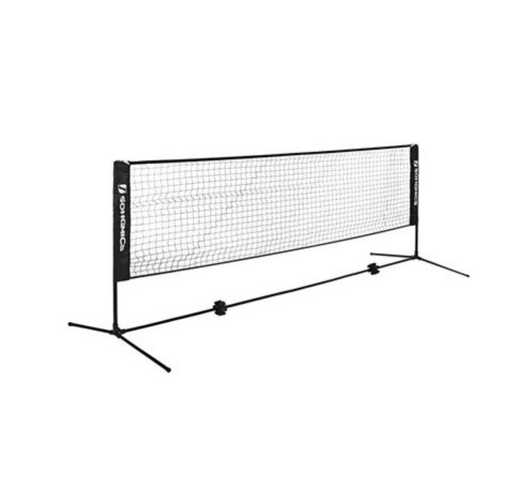 Nancy's Hylo Badmintonnet - Tennisnet - Volleybalnet - Verstelbaar - Draagtas - Zwart - 500 x 103 x 155 cm