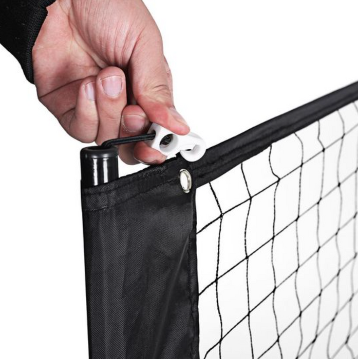 Nancy's Hylo Badmintonnet - Tennisnet - Volleybalnet - Verstelbaar - Draagtas - Zwart - 500 x 103 x 155 cm