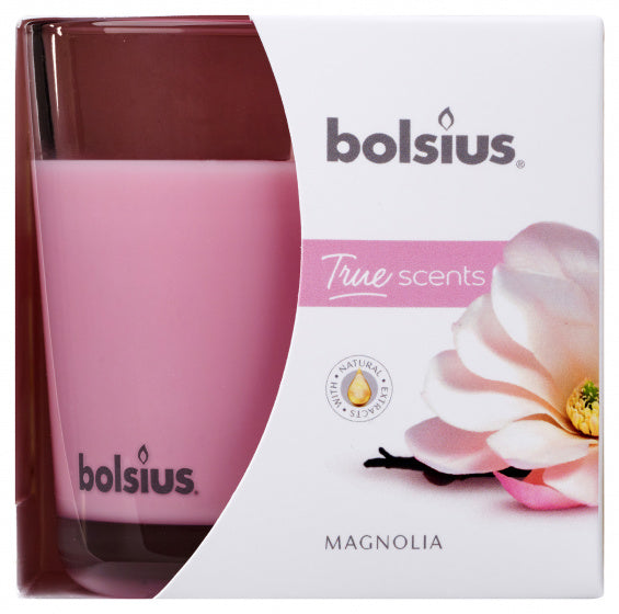 Bolsius Geurkaars True Scents Magnolia 9,7 Cm Glas/Wax