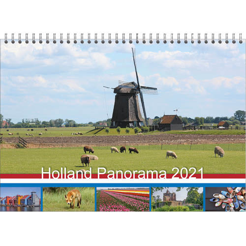 Comello Kalender Holland Panorama 23,5 X 33 Cm Papier