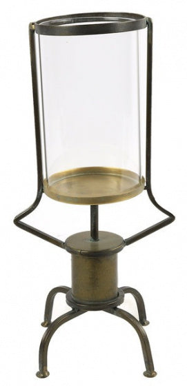 Countryfield Kaarshouder Brandon 36,5 Cm Glas/Staal